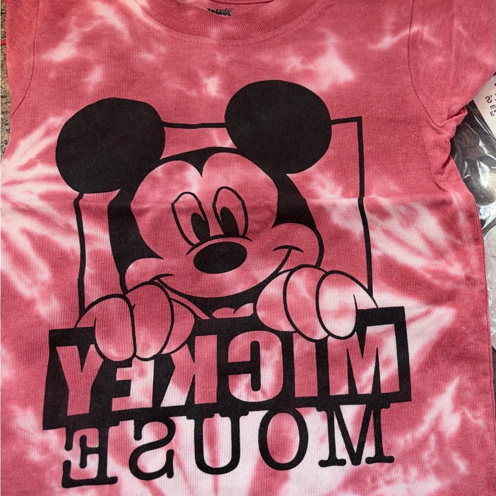 Mickey Mouse Pink Kids T-Shirt
